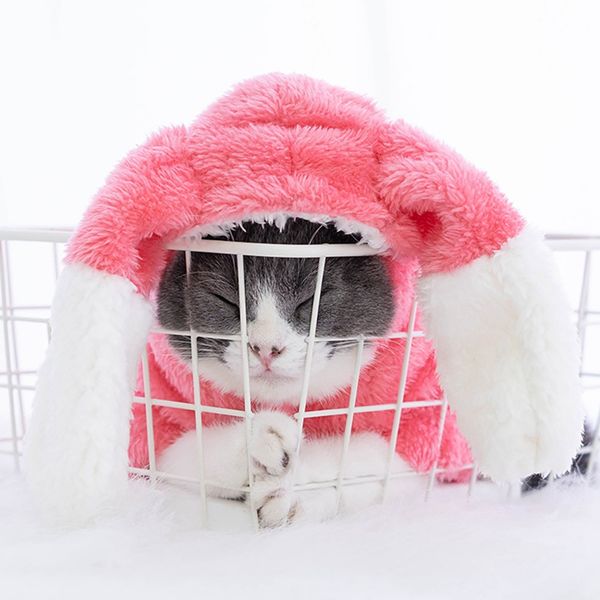 pet теплый бархат коралловый с капюшоном пальто cute rabbit косплей костюм зимняя одежда для собак
pet теплый бархат коралловый с капюшоном пальто cute rabbit косплей костюм зимняя одежда для собак