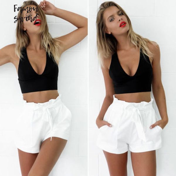 новые шорты женщины стиль мода горячие моды для женщин lady упругие талии sexy summer beach casual высокая талия короткий лук шорты, White;black
новые шорты женщины стиль мода горячие моды для женщин lady упругие талии sexy summer beach casual высокая талия короткий лук шорты, White;black