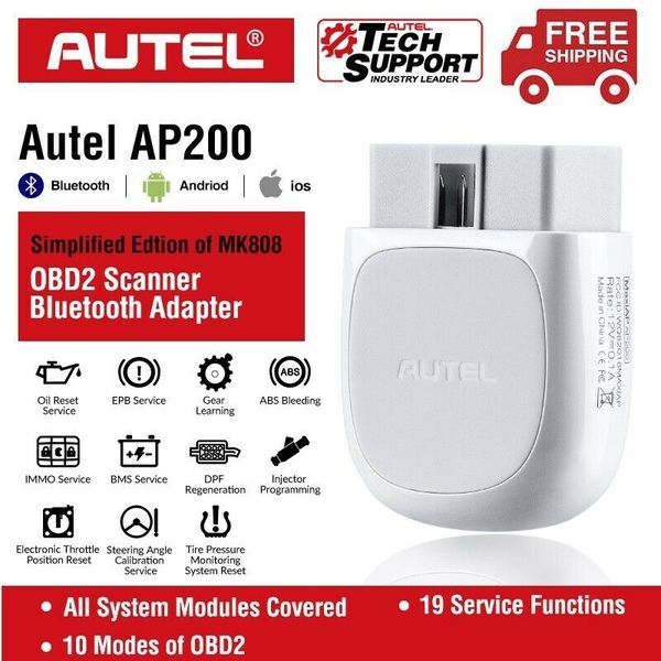 autel ap200 bluetooth obd2 auto code reader diagnostic scanner android autovin epb bms sas tpms dpf immo pk maxicom 808
autel ap200 bluetooth obd2 auto code reader diagnostic scanner android autovin epb bms sas tpms dpf immo pk maxicom 808