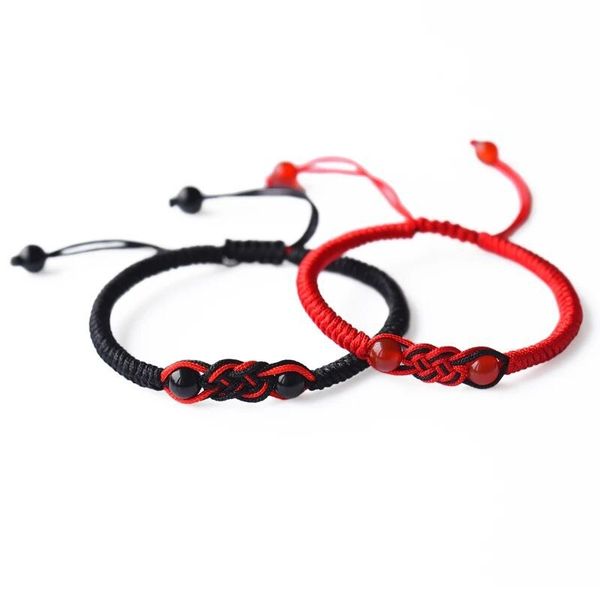 natural red black onyx stone beads bracelet women men blessed good luck knots bracelet adjustable string tibetan budhist jewelry, Golden;silver
natural red black onyx stone beads bracelet women men blessed good luck knots bracelet adjustable string tibetan budhist jewelry, Golden;silver