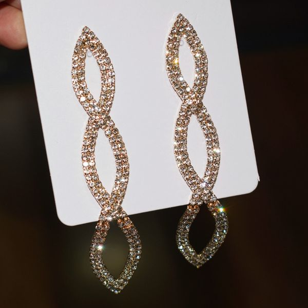 new arrival shiny rhinestone dangle earrings fashion lady's dress earrings accessories jewelry statement, Silver
new arrival shiny rhinestone dangle earrings fashion lady's dress earrings accessories jewelry statement, Silver