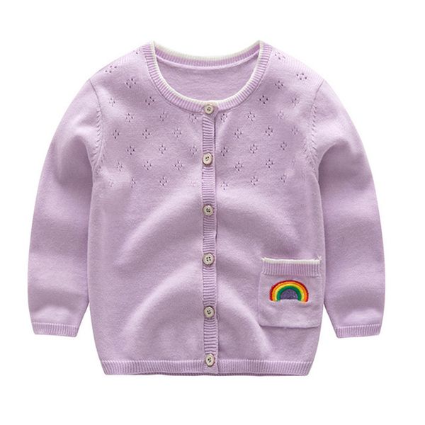 mudkingdom autumn new girl's long sleeve knit cardigan rainbow embroidery cardigan, Blue
mudkingdom autumn new girl's long sleeve knit cardigan rainbow embroidery cardigan, Blue