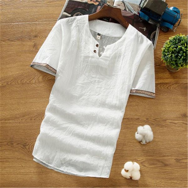 размер футболки ультратонкая повседневная футболка мужская популярная v образным вырезом тренд летняя рубашка мужская хлопок и лен с коротки, White;black
размер футболки ультратонкая повседневная футболка мужская популярная v образным вырезом тренд летняя рубашка мужская хлопок и лен с коротки, White;black