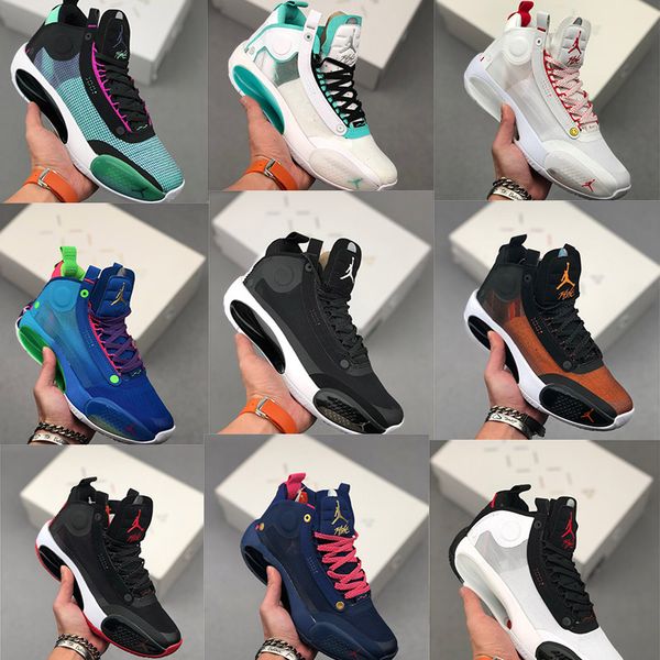 air jordan 34 aj34 retro high men's and women's basketball shoes sports outdoor sneakers comfortable breathable eur size 39-46
air jordan 34 aj34 retro high men's and women's basketball shoes sports outdoor sneakers comfortable breathable eur size 39-46