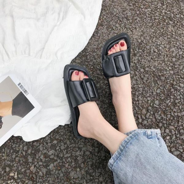 shoes women low slippers flat slides fashion pantofle rubber flip flops soft luxury 2020 hawaiian summer pu fabric basic rome, Black
shoes women low slippers flat slides fashion pantofle rubber flip flops soft luxury 2020 hawaiian summer pu fabric basic rome, Black