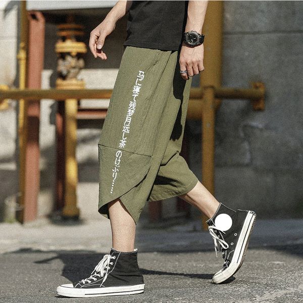 new summer cotton harem pants black drawstring cross bloomers calf-length pants men casual hip hop trousers joggers streetwear
new summer cotton harem pants black drawstring cross bloomers calf-length pants men casual hip hop trousers joggers streetwear