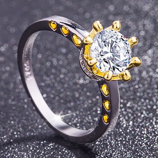 european classic hollow heart crown ring for ladies women fashion zircon finger ring wedding engagement anniversary jewelry anel, Golden;silver
european classic hollow heart crown ring for ladies women fashion zircon finger ring wedding engagement anniversary jewelry anel, Golden;silver
