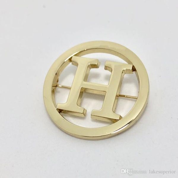 metal letter h brooch women round letter brooch suit lapel pin fashion jewelry accessories wholesale price, Gray
metal letter h brooch women round letter brooch suit lapel pin fashion jewelry accessories wholesale price, Gray