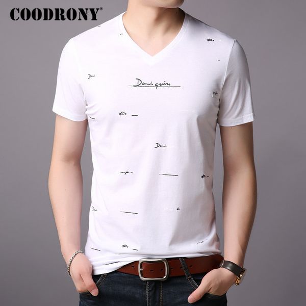 coodrony short sleeve t-shirt men summer streetwear casual men's t-shirts brand t shirt men v-neck cotton tee shirt homme s95005, White;black
coodrony short sleeve t-shirt men summer streetwear casual men's t-shirts brand t shirt men v-neck cotton tee shirt homme s95005, White;black