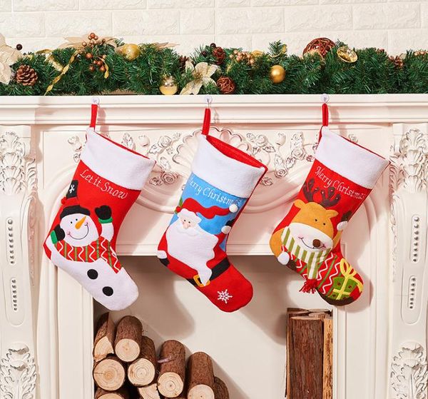 2018 new style christmas decoration gift santa socks christmas sock gift bag socks bag
2018 new style christmas decoration gift santa socks christmas sock gift bag socks bag