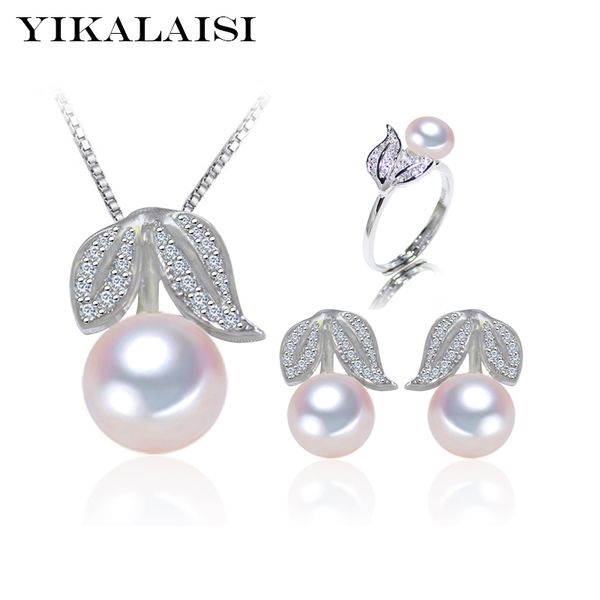 yikalaisi 925 sterling silver natural freshwater pearl ring stud earrings pendant fashion cherry sets jewelry for women 4 color, Black
yikalaisi 925 sterling silver natural freshwater pearl ring stud earrings pendant fashion cherry sets jewelry for women 4 color, Black
