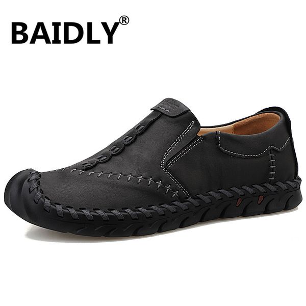 men casual shoes genuine leather mens loafers moccasins comfy breathable slip on driving shoes black plus size 38-48
men casual shoes genuine leather mens loafers moccasins comfy breathable slip on driving shoes black plus size 38-48
