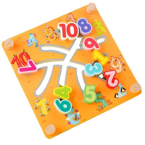 1 set funny labyrinth board puzzle game educational playthings early education toys for children kids
1 set funny labyrinth board puzzle game educational playthings early education toys for children kids