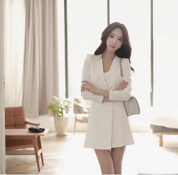 ropa mujer spring v-neck women dress a line full sleevelegant ladies dresses elegant blazer work femme white q111, Black;gray
ropa mujer spring v-neck women dress a line full sleevelegant ladies dresses elegant blazer work femme white q111, Black;gray