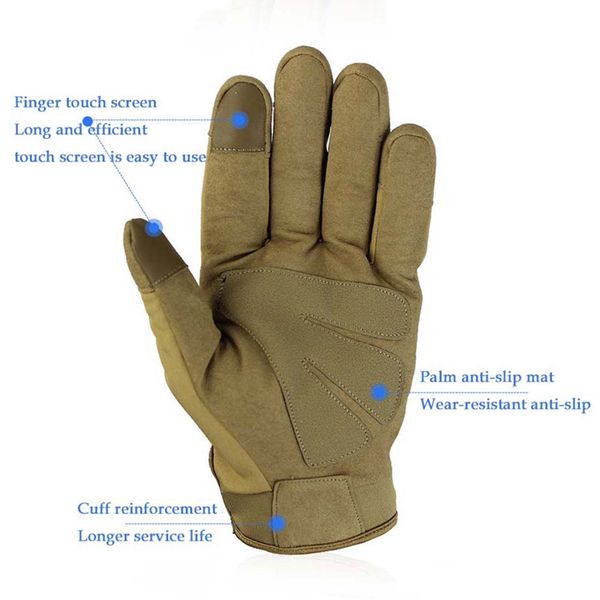 army military tactical gloves bicycle climbing hiking wear resistant glove camo full finger glove new, Blue;gray
army military tactical gloves bicycle climbing hiking wear resistant glove camo full finger glove new, Blue;gray