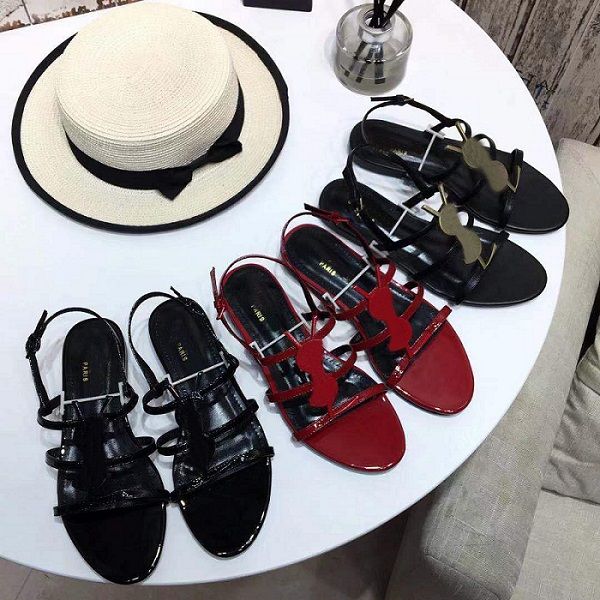 with box cassandra open sandals fashion straps and adjustable buckle flat sandals women girls patent leather sandals size 35-41, Black
with box cassandra open sandals fashion straps and adjustable buckle flat sandals women girls patent leather sandals size 35-41, Black