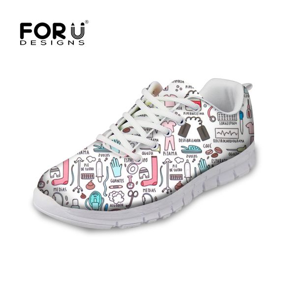 forudesigns nurse pattern women casual sneakers flats female cartoon nurses cute women's comfortable shoes girls light, Black
forudesigns nurse pattern women casual sneakers flats female cartoon nurses cute women's comfortable shoes girls light, Black