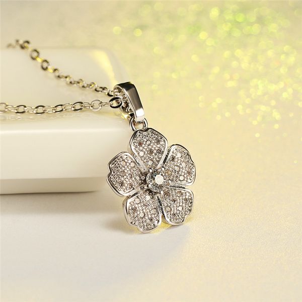 cute female round pendant necklace charm silver color chain necklaces for women white crystal flower wedding necklace
cute female round pendant necklace charm silver color chain necklaces for women white crystal flower wedding necklace