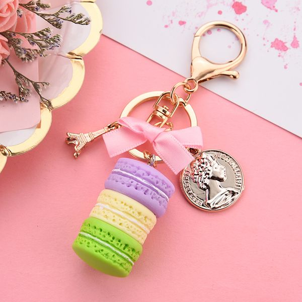 dessert candy keychain macaron cake eiffel tower keychain bowknot car keyring bag purse pendant, Silver
dessert candy keychain macaron cake eiffel tower keychain bowknot car keyring bag purse pendant, Silver