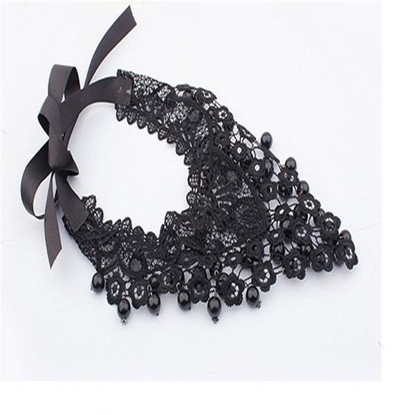 new collares gothic chokers crystal black lace neck choker necklace vintage victorian women chocker jewelry, Silver
new collares gothic chokers crystal black lace neck choker necklace vintage victorian women chocker jewelry, Silver