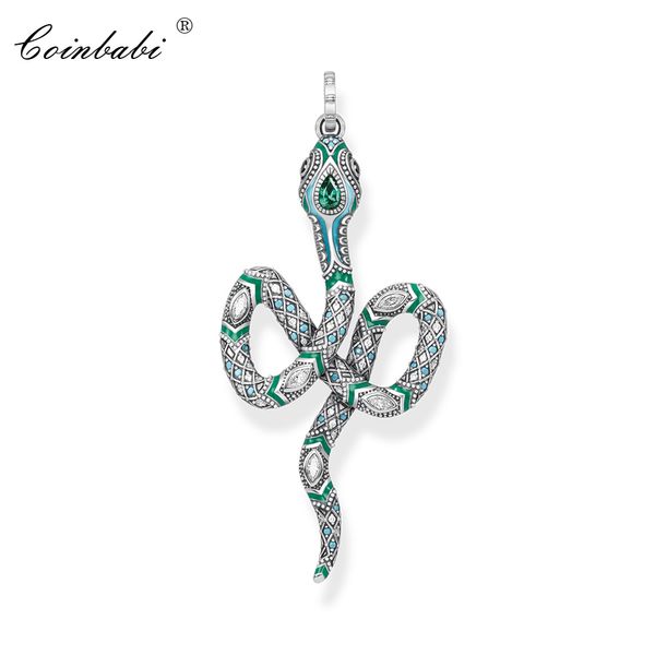 pendant green snake 2019 spring new 925 sterling silver for women fashion key chains jewelry bohemia gift fit necklace, Black
pendant green snake 2019 spring new 925 sterling silver for women fashion key chains jewelry bohemia gift fit necklace, Black