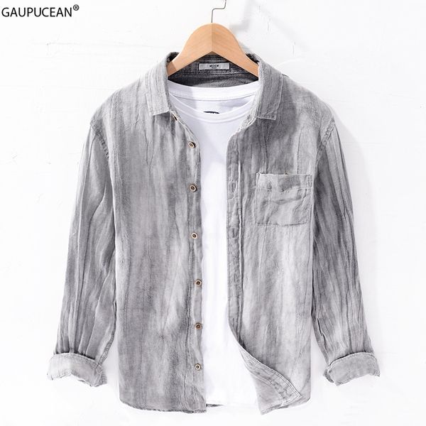 100% linen cool breathable anti-static anti-radiation quality fashion man shirt vintage summer casual long sleeve men shirts, White;black
100% linen cool breathable anti-static anti-radiation quality fashion man shirt vintage summer casual long sleeve men shirts, White;black