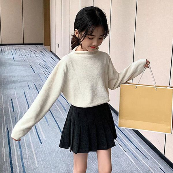 new 2020 spring autumn winter pullover big girls sweater high collar baby girl sweater fashion kids green white, Blue
new 2020 spring autumn winter pullover big girls sweater high collar baby girl sweater fashion kids green white, Blue