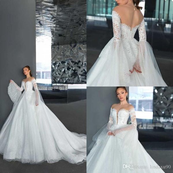 elegant a line beach wedding dresses sweetheart lace applique sweep train backless tulle wedding dress bridal gowns vestidos de mariee, White
elegant a line beach wedding dresses sweetheart lace applique sweep train backless tulle wedding dress bridal gowns vestidos de mariee, White