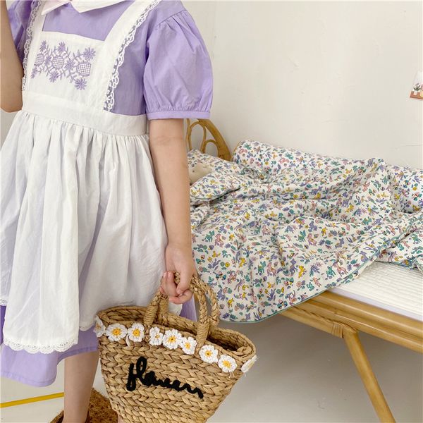 zmhyaoke summer 2020 girl fake two-piece short-sleeved dress girl embroidered lapel dress thanksgiving kids dresses for girls, Red;yellow
zmhyaoke summer 2020 girl fake two-piece short-sleeved dress girl embroidered lapel dress thanksgiving kids dresses for girls, Red;yellow