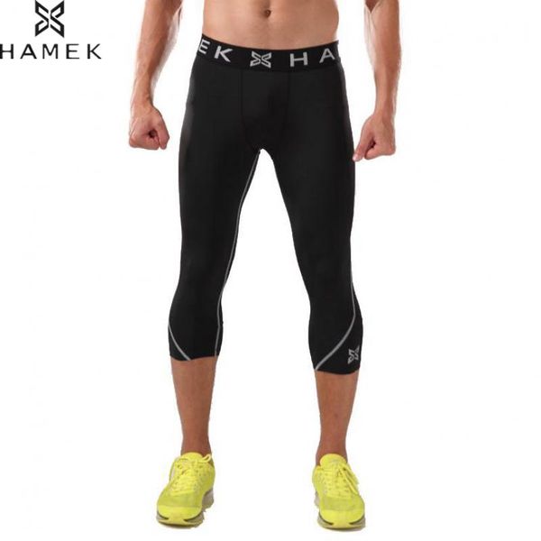 hamek new 3/4 compression running pants men cropped tights basketball leggings sport trousers gym fitness bottoms jogging kit, Black;blue
hamek new 3/4 compression running pants men cropped tights basketball leggings sport trousers gym fitness bottoms jogging kit, Black;blue