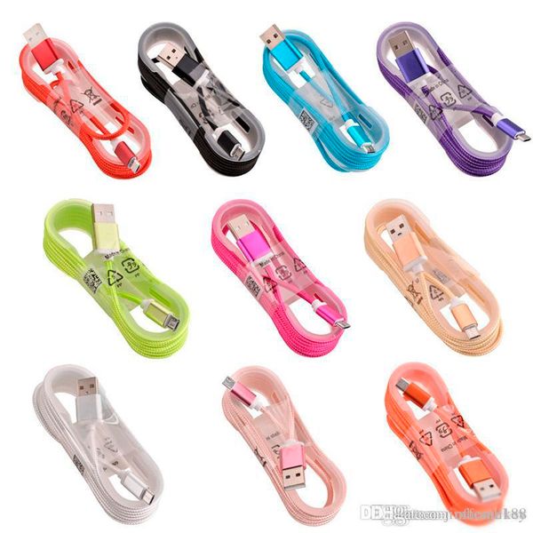 1.5m type c 3ft 6ft 10ft braided usb charger cable micro v8 cables data line metal plug charging for samsung s9 plus
1.5m type c 3ft 6ft 10ft braided usb charger cable micro v8 cables data line metal plug charging for samsung s9 plus