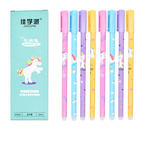 4 pcs/lot erasable unicorn gel pens cute 0.5mm signature pen stationery gift office school writing supplies stationery
4 pcs/lot erasable unicorn gel pens cute 0.5mm signature pen stationery gift office school writing supplies stationery