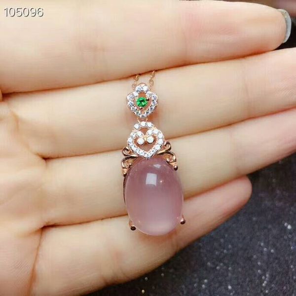 meibapj natural pink rose quartz fine jewelry set 925 pure silver necklace and ring 2 pieces suit for women
meibapj natural pink rose quartz fine jewelry set 925 pure silver necklace and ring 2 pieces suit for women