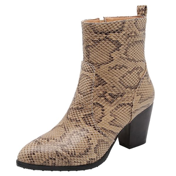 sagace new boots women autumn and winter stitching color chunky heels zipper boots shoes women high heeled shoes female casual, Black
sagace new boots women autumn and winter stitching color chunky heels zipper boots shoes women high heeled shoes female casual, Black