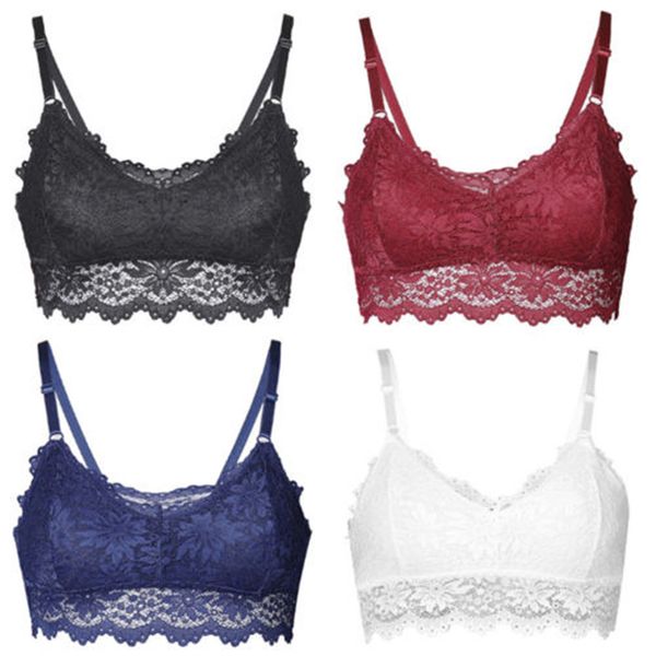 women lace strappy bralette halter bustier vest crop lingerie 68-98cm padded bra inner wear ladies tank hot, Red;black
women lace strappy bralette halter bustier vest crop lingerie 68-98cm padded bra inner wear ladies tank hot, Red;black