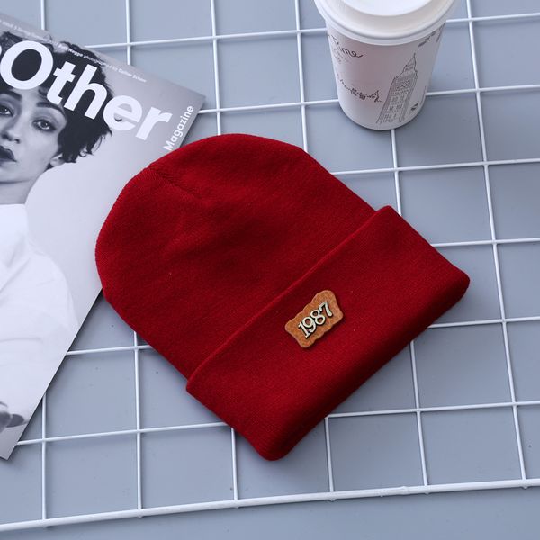 knitted hats 1987 embroidery ski warm winter hats casual outdoor soft ski cap beanies for men women winter warm hat, Blue;gray
knitted hats 1987 embroidery ski warm winter hats casual outdoor soft ski cap beanies for men women winter warm hat, Blue;gray