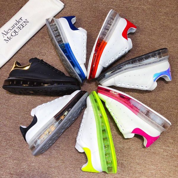 new high-end men's women's luxury casual sports shoes fashion brand autumn and winter design style air cushion outsole nine colors, Black
new high-end men's women's luxury casual sports shoes fashion brand autumn and winter design style air cushion outsole nine colors, Black