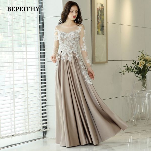 vestido de festa longo full sleeves vintage long evening dresses 2019 new arrival lace fashion prom gown formal abendkleider, White;black
vestido de festa longo full sleeves vintage long evening dresses 2019 new arrival lace fashion prom gown formal abendkleider, White;black