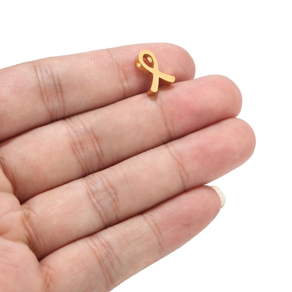 5pcs stainless steel awareness ribbon charms steel gold dangle knot ribbon beads pendants for jewelry making 1.9mm hole, Silver
5pcs stainless steel awareness ribbon charms steel gold dangle knot ribbon beads pendants for jewelry making 1.9mm hole, Silver
