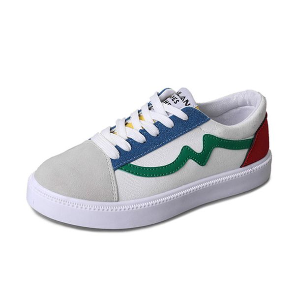 spring and autumn fashion women casual shoes female canvas shoes striped brand lace-up flats for ladies patchwork, Black
spring and autumn fashion women casual shoes female canvas shoes striped brand lace-up flats for ladies patchwork, Black