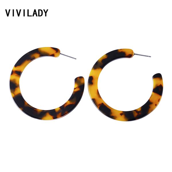 vivilady bohemian 5cm round hoop earrings women circle acrylic acetic acid brincos statement boho leopard jewelry party gifts, Golden;silver
vivilady bohemian 5cm round hoop earrings women circle acrylic acetic acid brincos statement boho leopard jewelry party gifts, Golden;silver