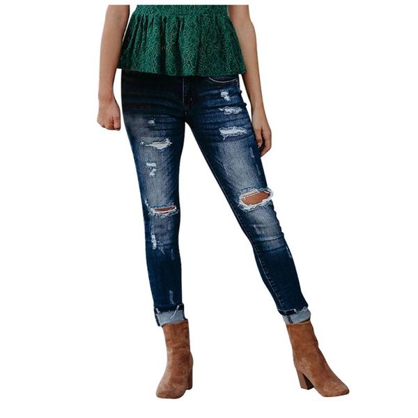 womail 2020 ripped jeans women slim high waist boyfriend jeans summer casual streetwear denim pencil long pants, Blue
womail 2020 ripped jeans women slim high waist boyfriend jeans summer casual streetwear denim pencil long pants, Blue