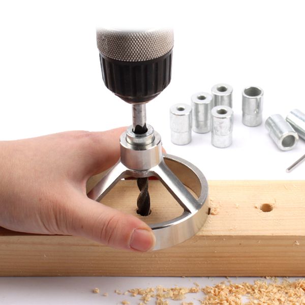 stainless steel straight angle drill guide hole puncher fixtures wood positioning doweling jig locator for diy carpentry tools
stainless steel straight angle drill guide hole puncher fixtures wood positioning doweling jig locator for diy carpentry tools