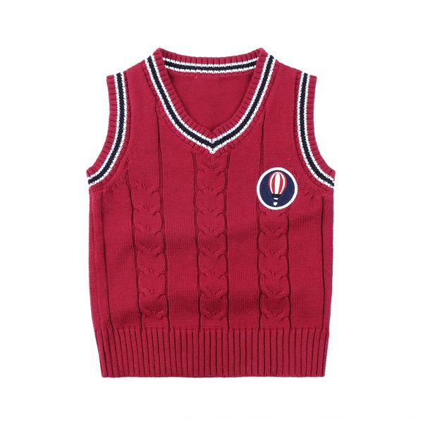 ohbez 2020 clothing boys' school style vest knitted cotton embroidery children's vest children's clothing twisted rope air ba, Blue
ohbez 2020 clothing boys' school style vest knitted cotton embroidery children's vest children's clothing twisted rope air ba, Blue