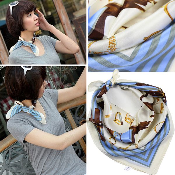 square printing satin children autumn female small silk scarf group purchase, Blue;gray
square printing satin children autumn female small silk scarf group purchase, Blue;gray