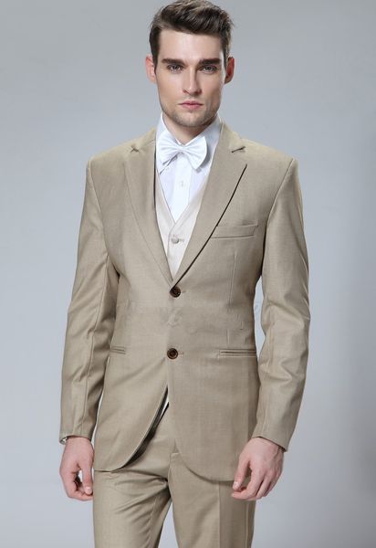 brand new khaki groom tuxedos notch lapel groomsman wedding 3 piece suit popular men business jacket blazer(jacket+pants+tie+vest) 2528, Black;gray
brand new khaki groom tuxedos notch lapel groomsman wedding 3 piece suit popular men business jacket blazer(jacket+pants+tie+vest) 2528, Black;gray