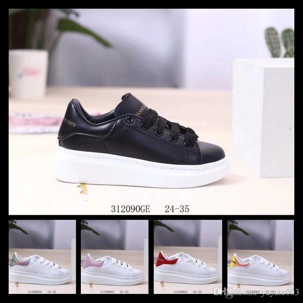2020 luxury promotion fashion casual shoes flats fashion thick sole leather walking shoes outdoors daily dress party sneakers 24-35, Black
2020 luxury promotion fashion casual shoes flats fashion thick sole leather walking shoes outdoors daily dress party sneakers 24-35, Black
