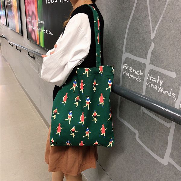 raged sheep printing fashion women's canvas tote shoulder large capacity foldable shopping bag casual simple design handbag
raged sheep printing fashion women's canvas tote shoulder large capacity foldable shopping bag casual simple design handbag