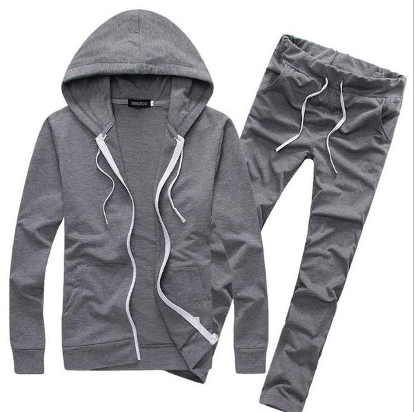 casual pure color 2 piece set men tracksuits autumn sportswear hooded hoodies +pants mens sporting suits funny, Gray
casual pure color 2 piece set men tracksuits autumn sportswear hooded hoodies +pants mens sporting suits funny, Gray