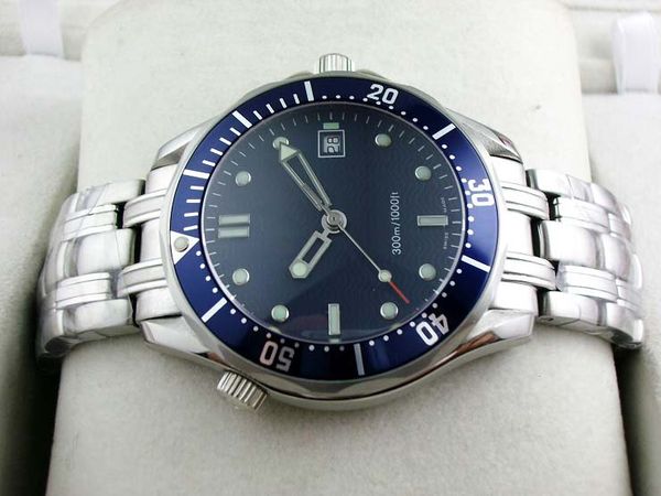 Luxury Professional 300 Джеймс Бонд 007 Часы Master Коаксиальная Автоматический Movment нержавеющей синий циферблат Мужские часы Наручные часы
Luxury Professional 300 Джеймс Бонд 007 Часы Master Коаксиальная Автоматический Movment нержавеющей синий циферблат Мужские часы Наручные часы